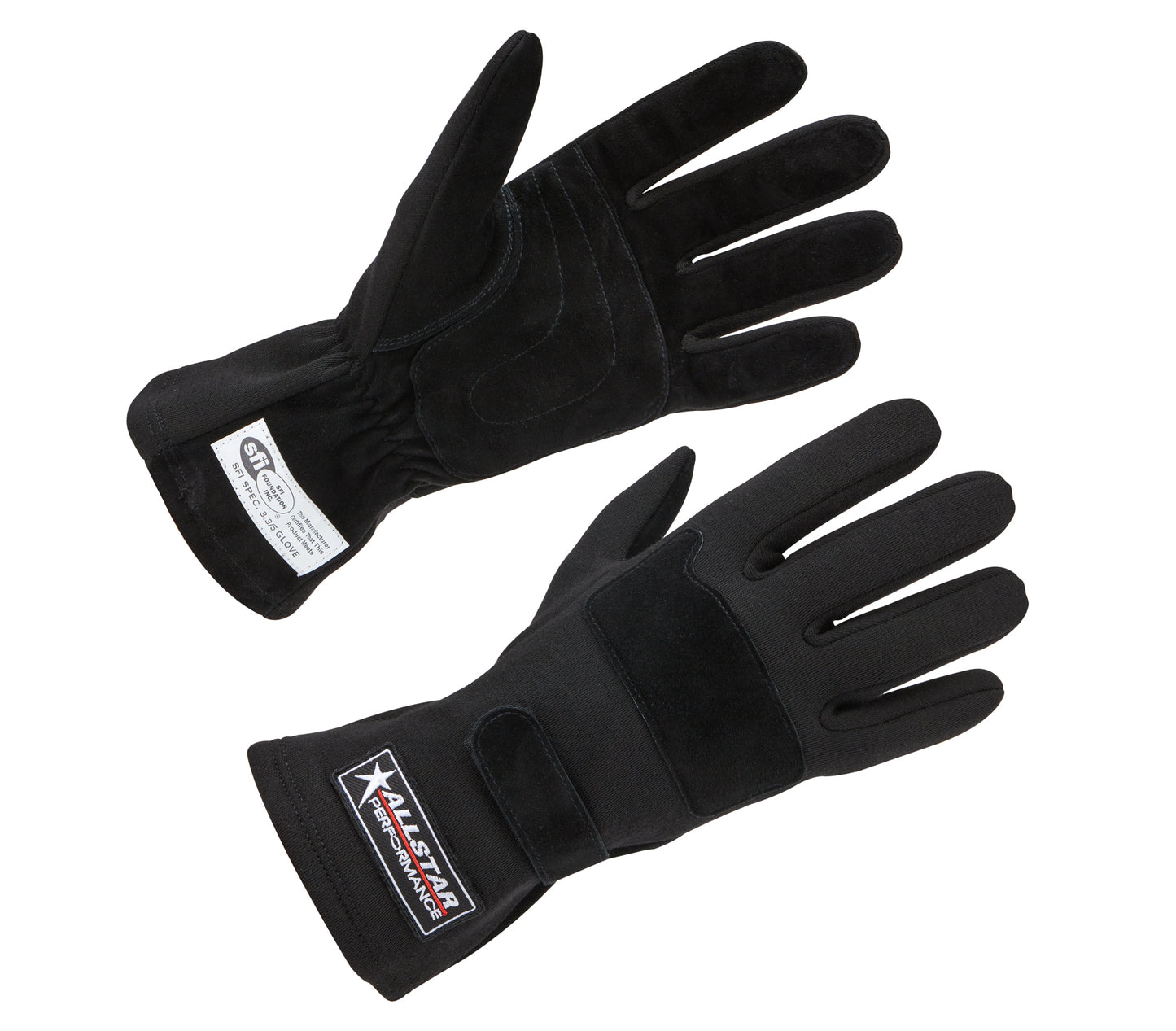 Racing Gloves SFI 3.3/5 D/L Black X-Large