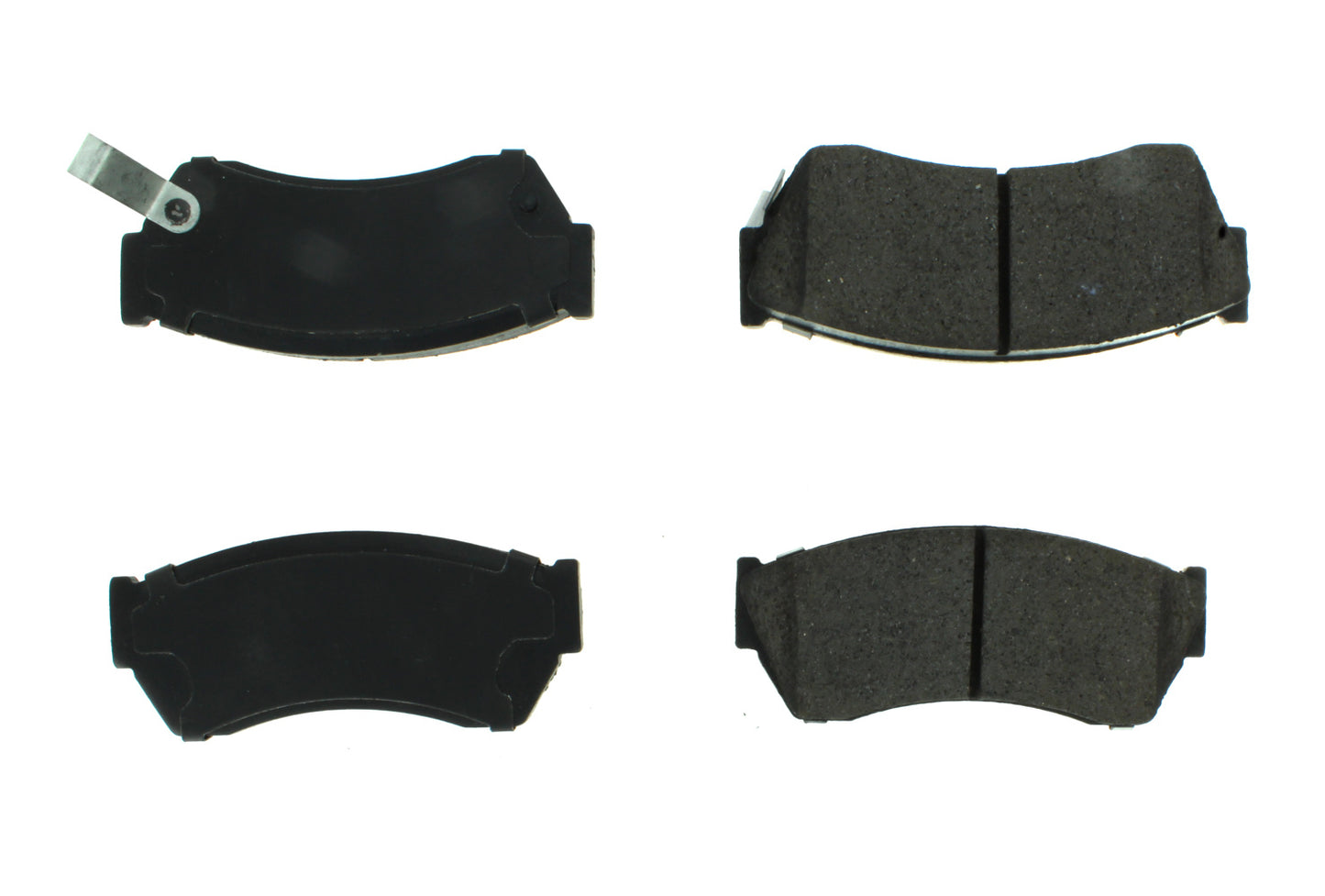 Semi-Metallic Brake Pads w/Hardware