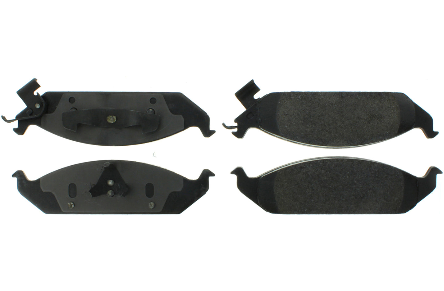 Posi-Quiet Ceramic Brake Pads with Shims and Har