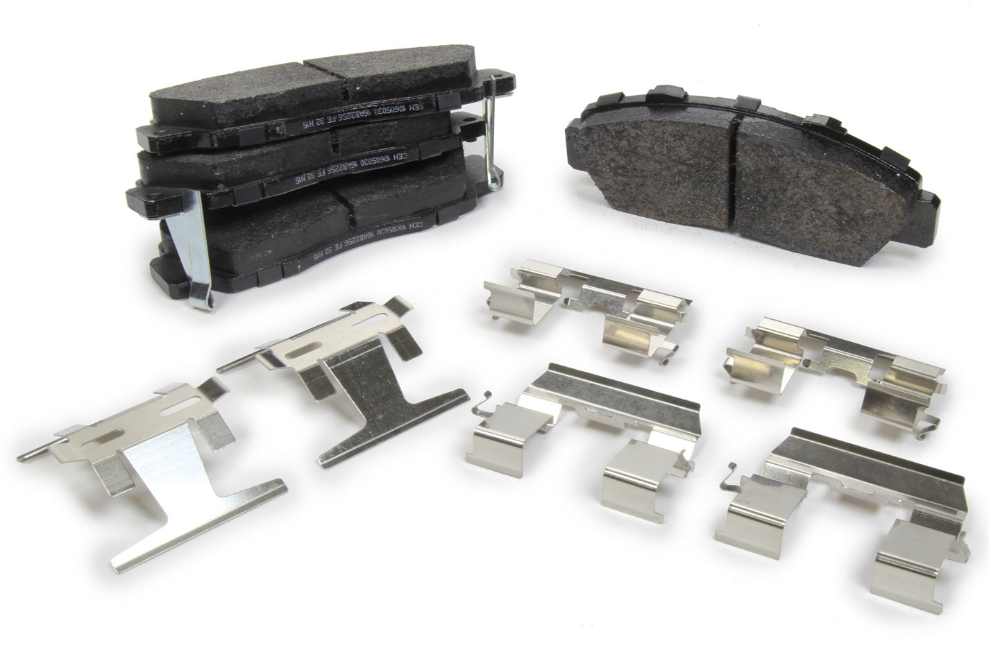 Posi-Quiet Extended Wear Brake Pads with Hardwar