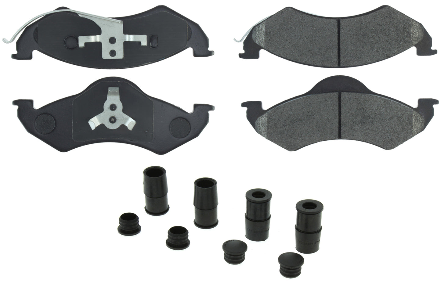 Posi-Quiet Extended Wear Brake Pads with Shims a