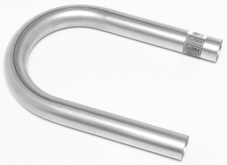 2.25in Aluminized U-Bend Pipe 6in Radius 16 Gauge