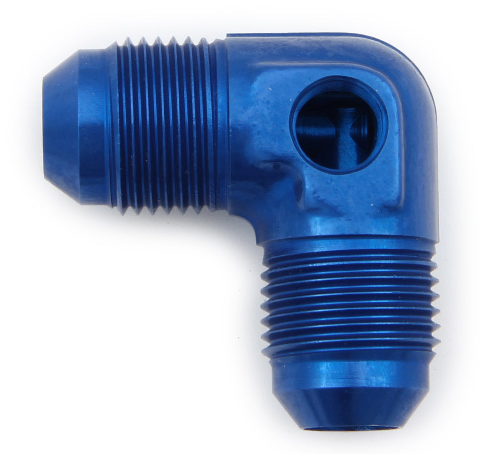 #8 Male 90 Deg Adapter w/ 1/8in NPT Port