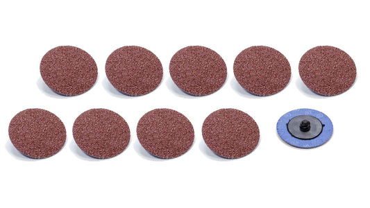 Twist Lock Sanding Disc 2in 60 Grit 10pk