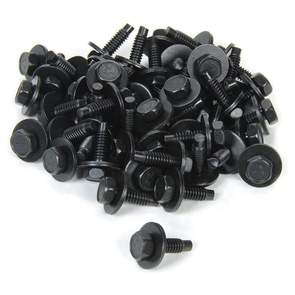 Body Bolt 3/4in 50pk Black