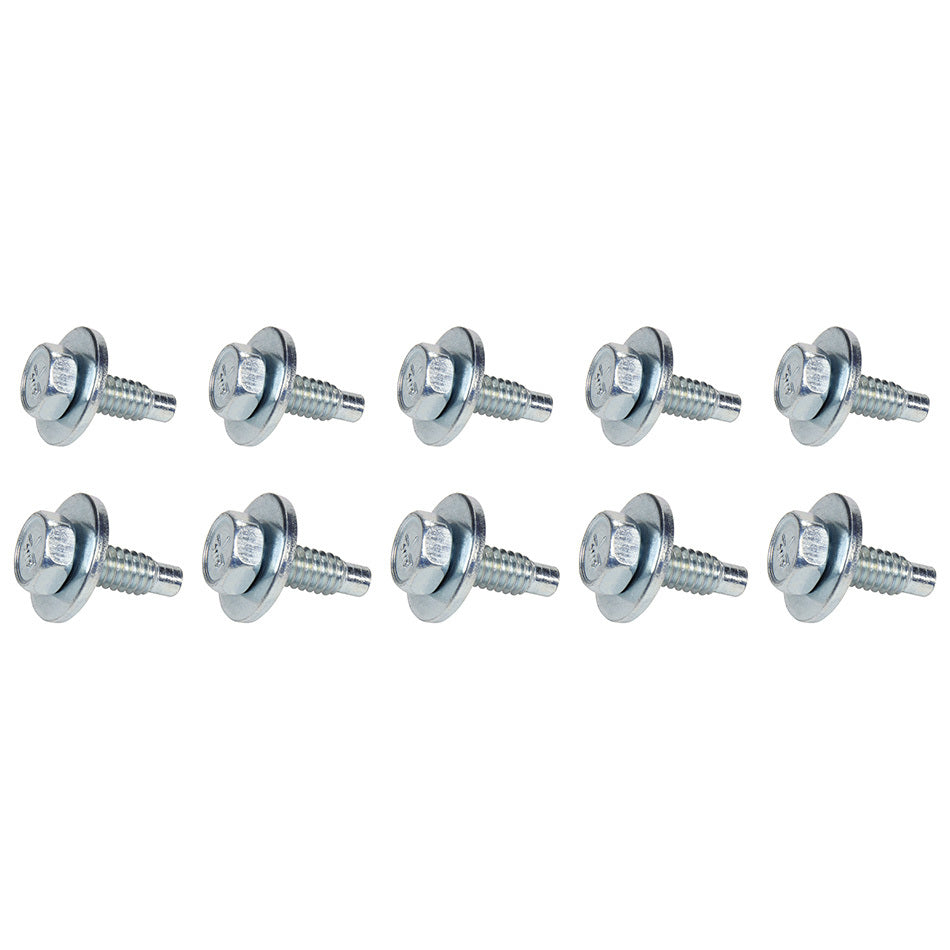 Body Bolt 3/4in 10pk Silver