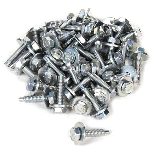 Body Bolt 1-1/8in 50pk Silver