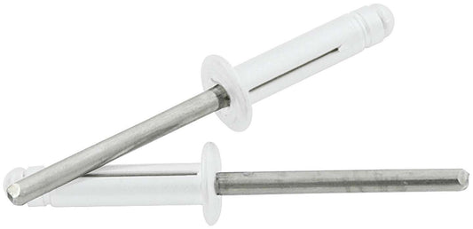 Md Hd Rivet 250Pk Silver Flange Type St Mandrel