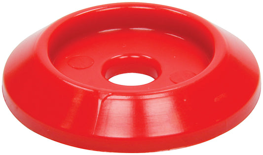 Body Bolt Washer Plastic Red 50pk