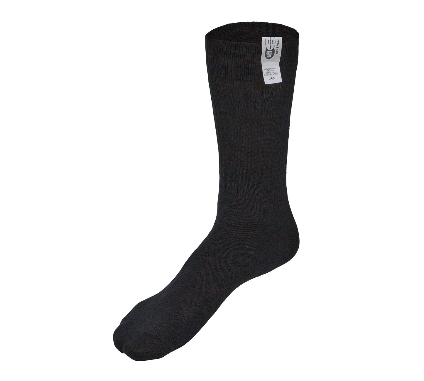 Socks Pair SFI 3.3 F/R Black Size 12-14