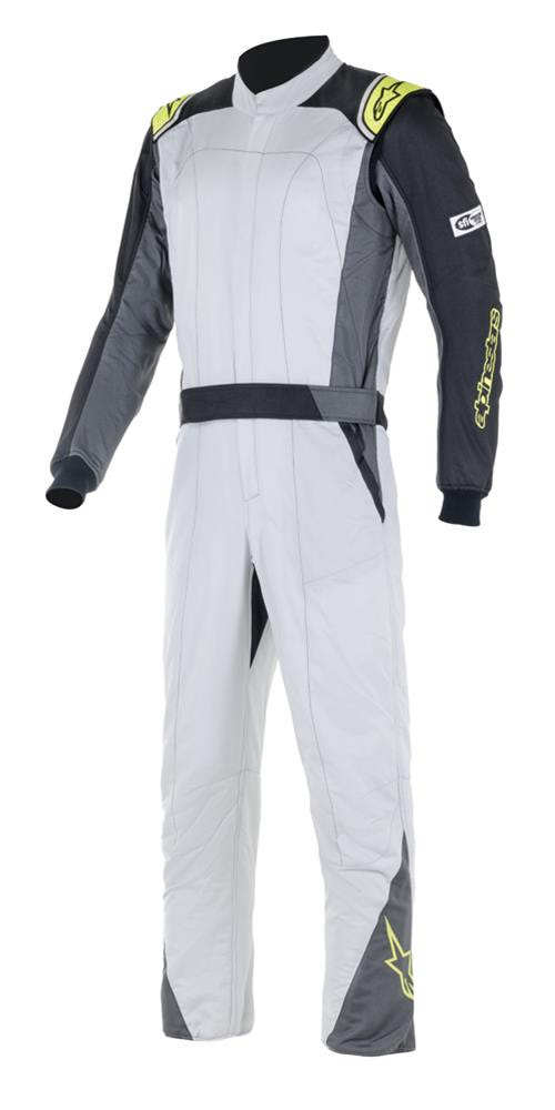 Suit Atom Silver Flu/Yel Large / X-Large