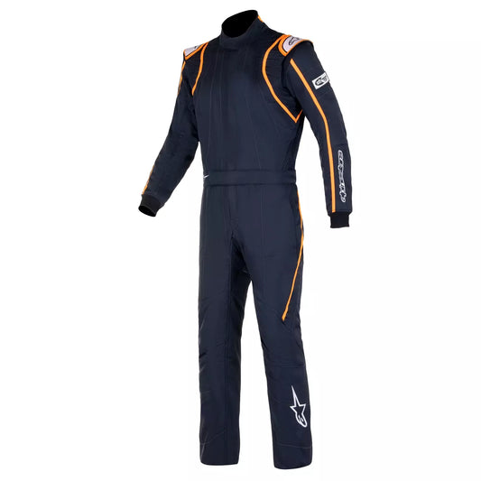 Suit GP Race V2 Black / Orange X-Large /XX-Large