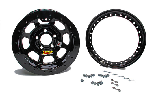 15x8 2in 4.5 Black