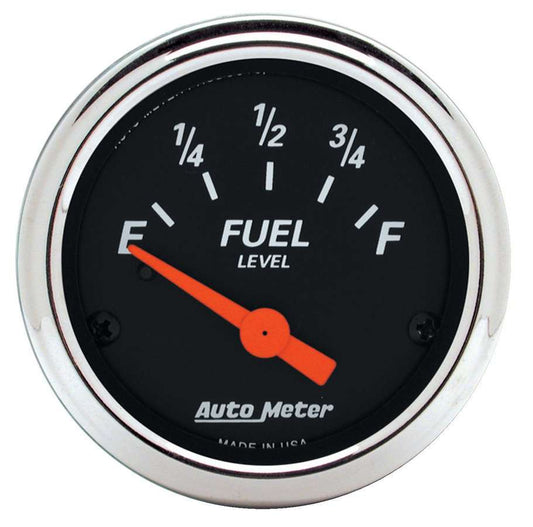 2-1/16 D/B Fuel Level Gauge 0-90 Ohms