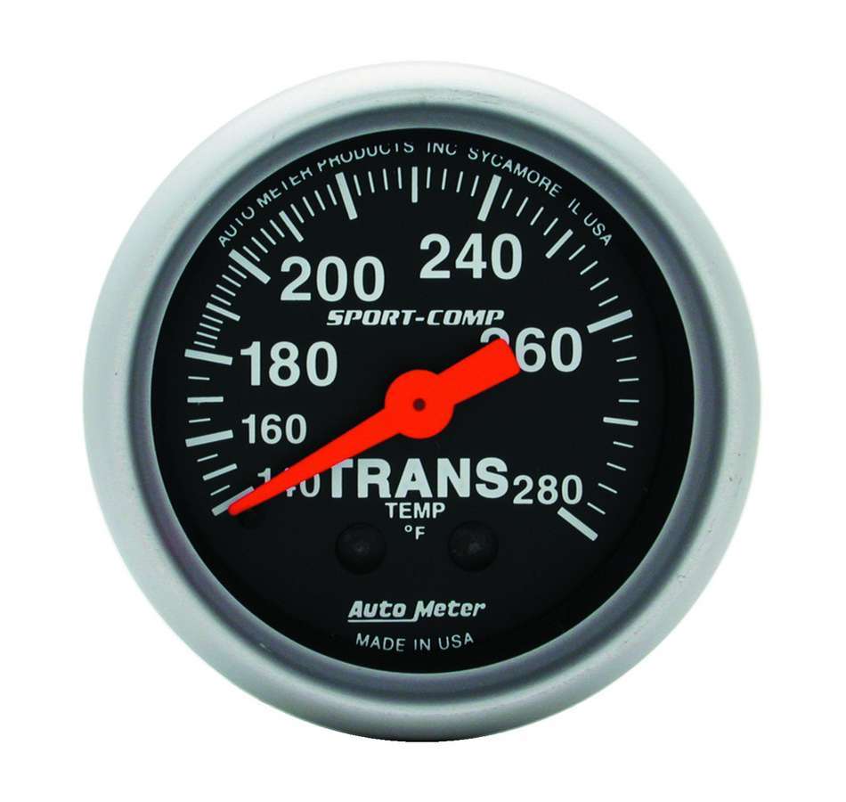 2-1/16in Sport Comp Trans. Temp. Gauge