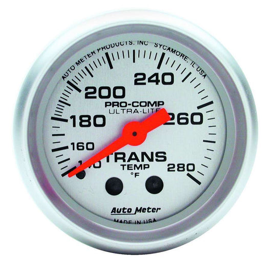 2-1/16in Ultra-Lite Oil Trans Temp. Gauge