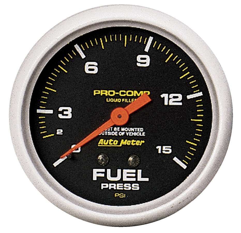 0-15 Fuel Pressure Gauge