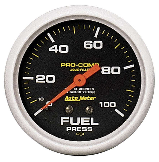 0-100 Fuel Pressure Gaug