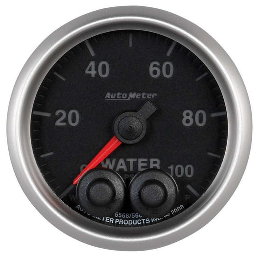 2-1/16 E/S Water Press. Gauge - 0-100psi