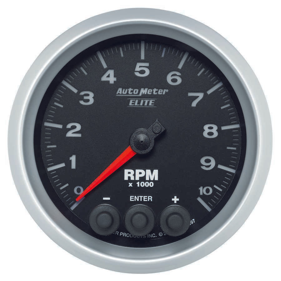 3-3/8 E/S In-Dash Tach - 10K RPM