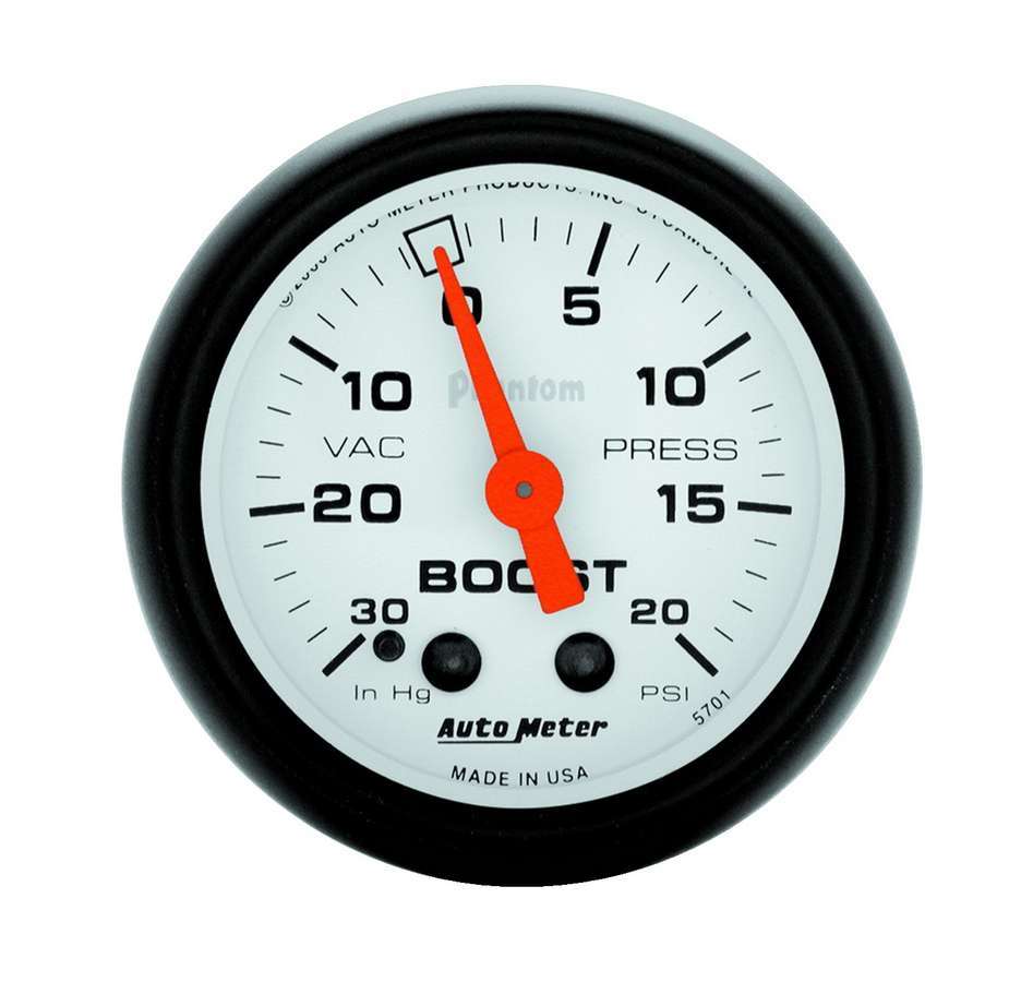 2-1/16in Phantom Boost / Vacuum Gauge