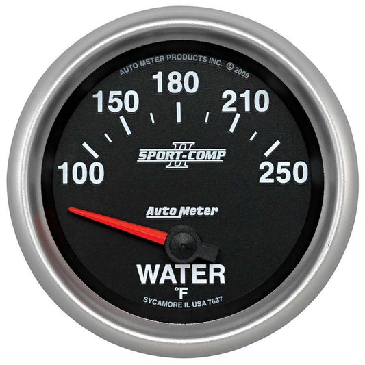 S/C II Water Temp Gauge 2-5/8 100-250F Electric