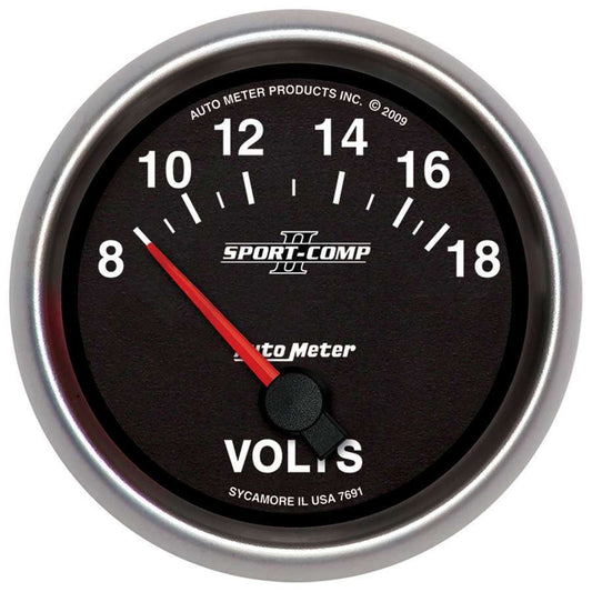 2-5/8 Gauge Voltmeter 18V Electric Sport-Comp