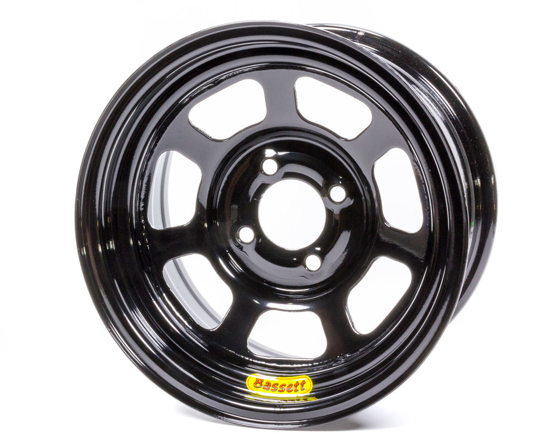 13x7 4x100mm 4in BS Black