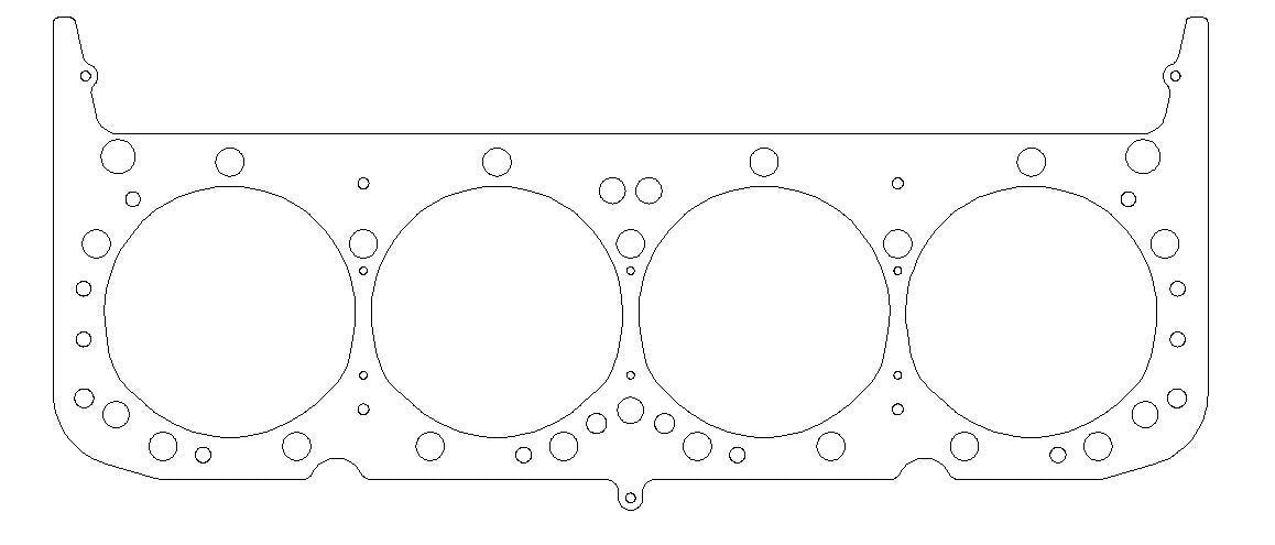 4.165 MLS Head Gasket .040 - SBC