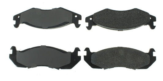 Posi-Quiet Semi-Metallic Brake Pads with Hardwar