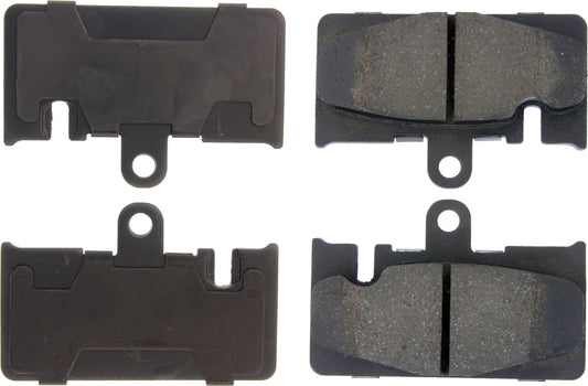 Posi-Quiet Ceramic Brake Pads with Shims and Har