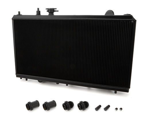 Radiator 92-00 Honda Civic w/ K-Swap Black