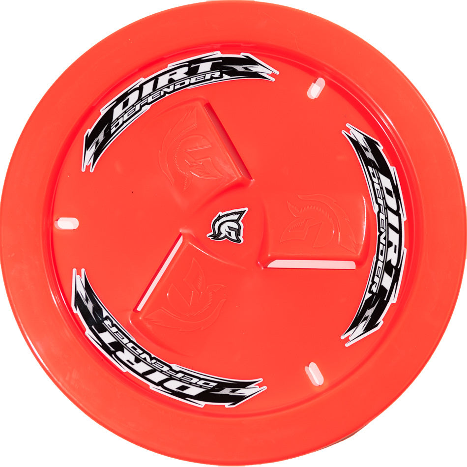 Wheel Cover Neon Red Vented