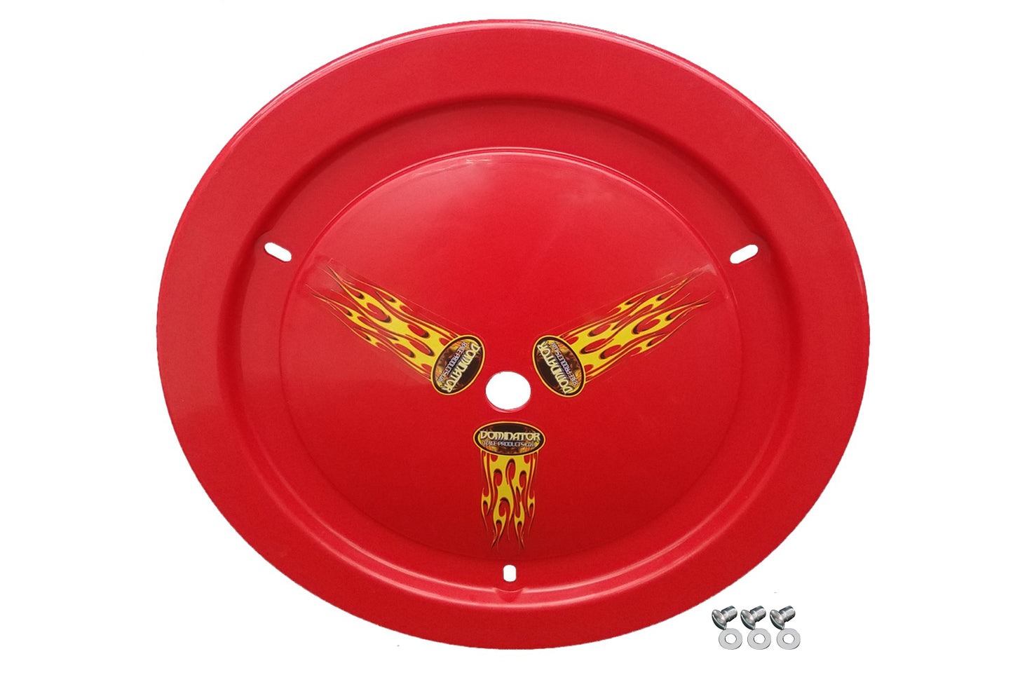 Wheel Cover Dzus-On Red Real Style