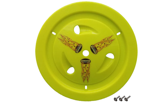 Wheel Cover Bolt-On Fluo Yellow Real Style