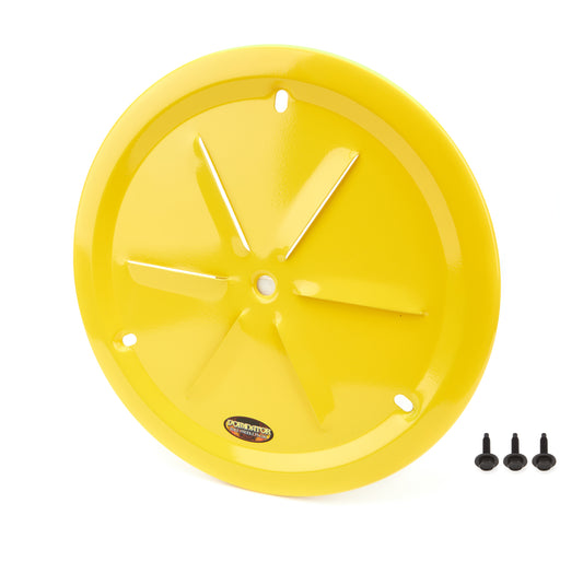 Wheel Cover Louver Vent Alum Bolt 15in Yellow