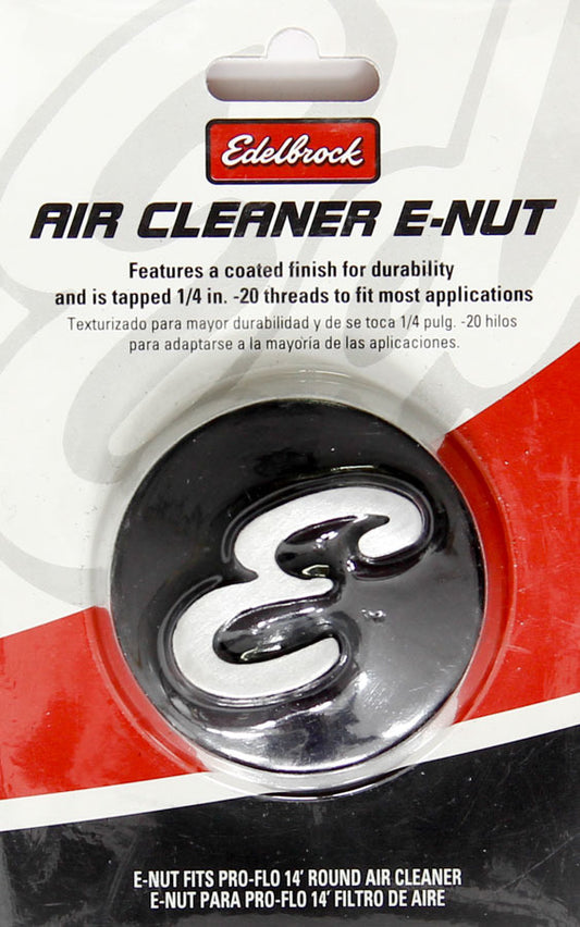 Nut - Air Cleaner 2-1/8 Dia. Black Anodiized