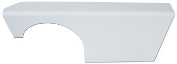 Quarter Panel Aluminum Left Modified White