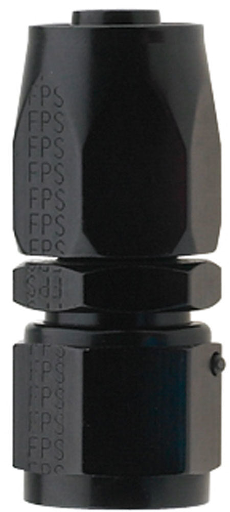 Hose Fitting #4 Straight Pro-Flow Black