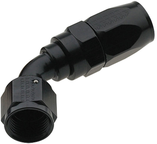 Hose Fitting #16 60 Deg Pro-Flow Black