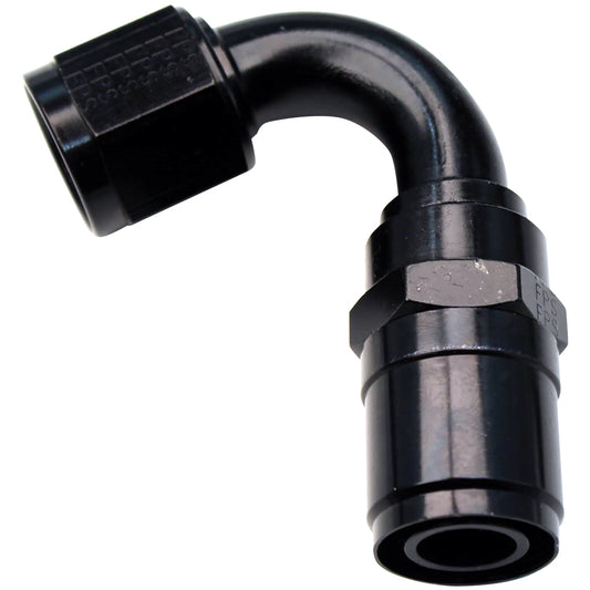 #8 Race-Rite Crimp-On Hose End 120-Degree