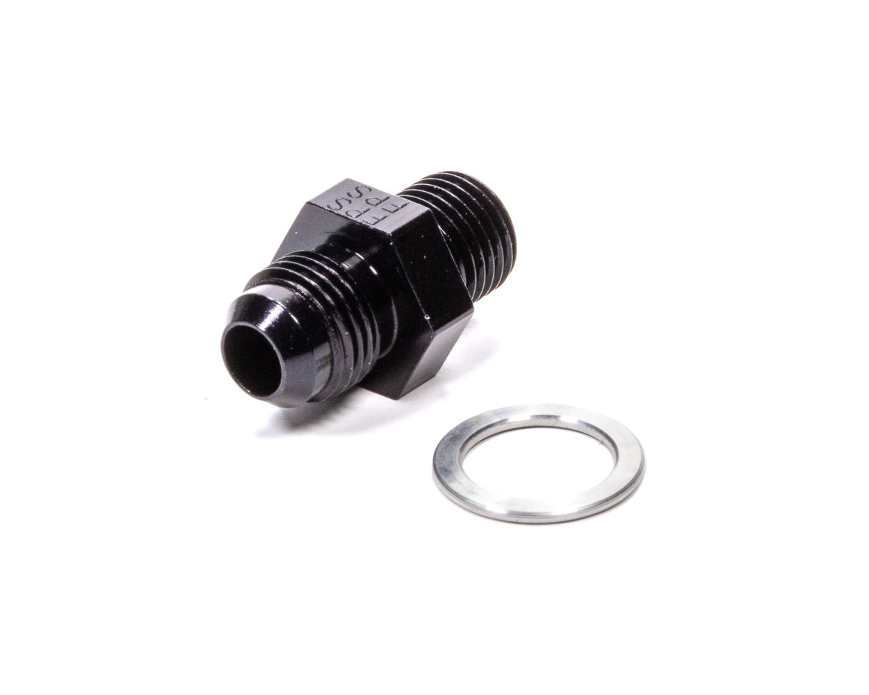 Trans Adapter Fitting #6 x 1/4 MPT Black