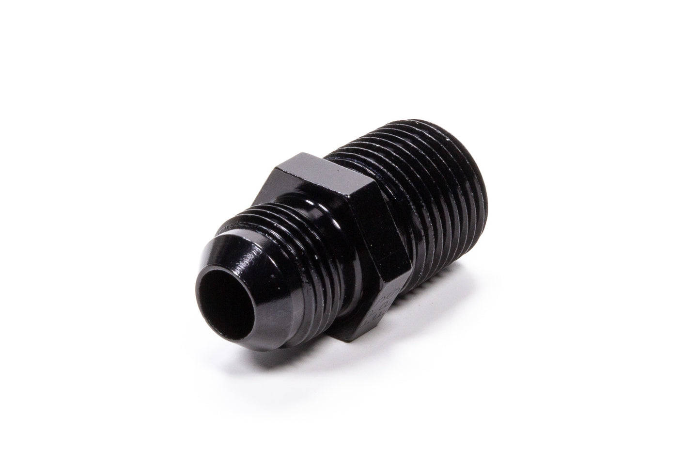 Straight Adapter Fitting #8 x 1/2 MPT Black