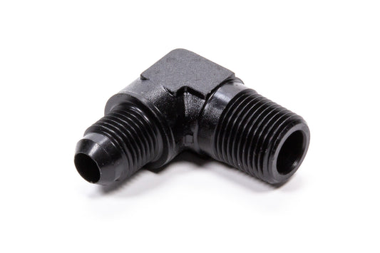 90 Adapter Fitting #6 x 3/8 MPT Black