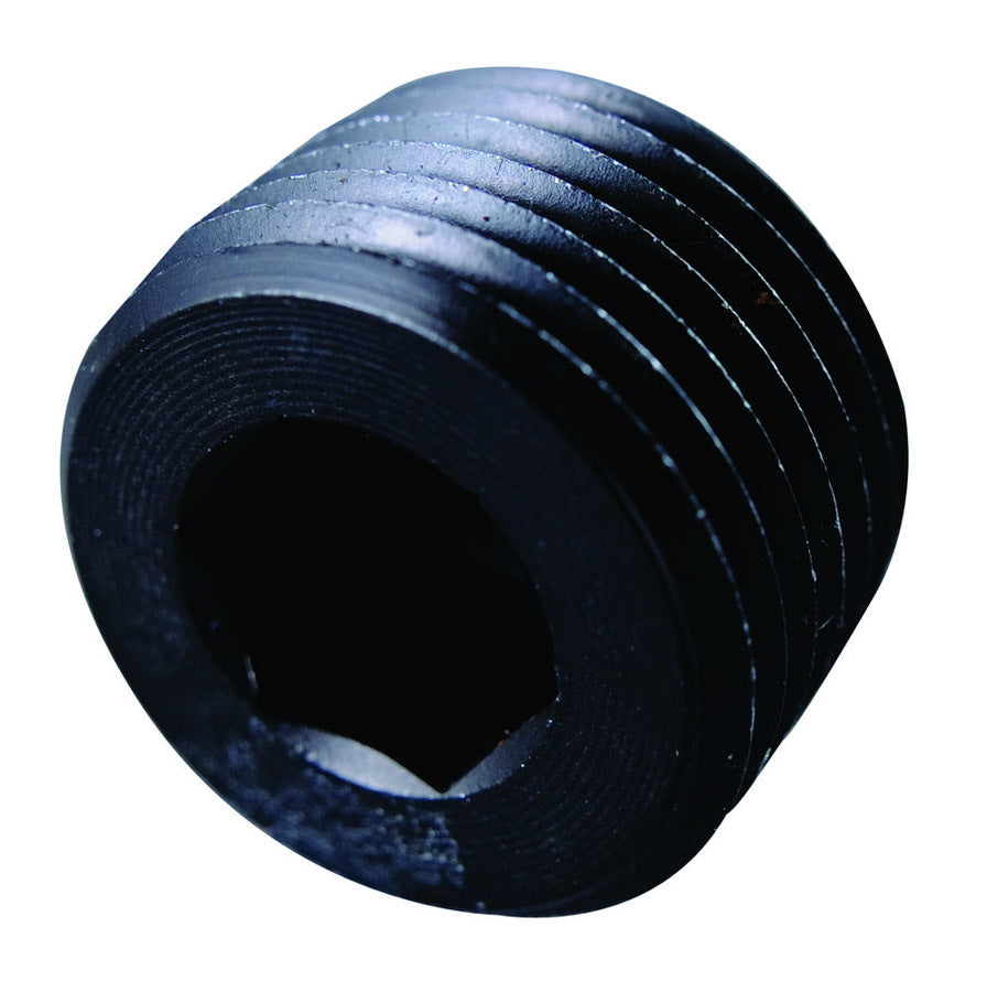 1/16 MPT Allen Pipe Plug Black