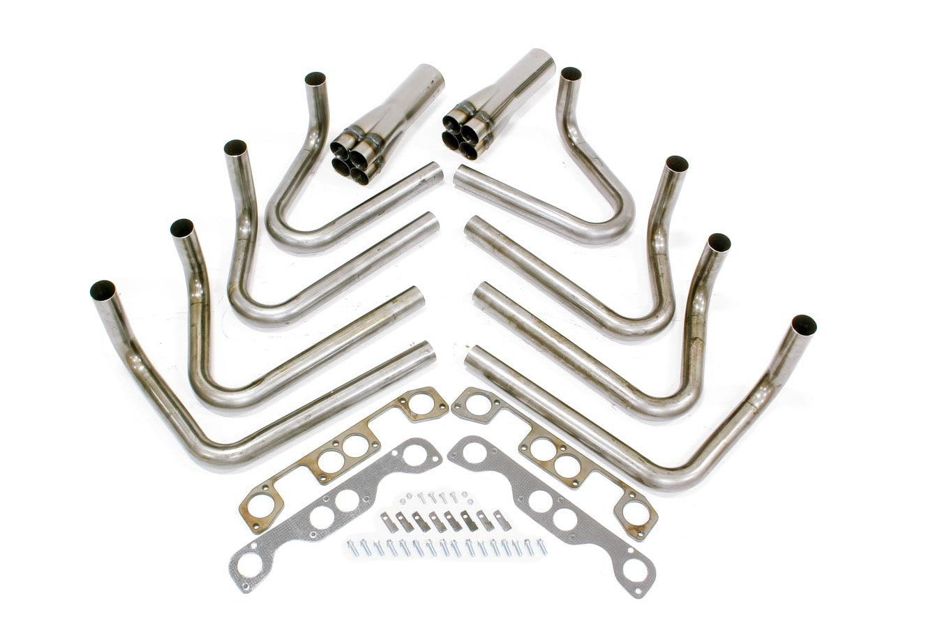 SBC Weld-Up Header Kit 2in Brodix Spread Port