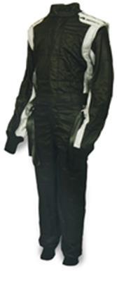 Suit D/L Mini Racer 1 pc Medium Blk / Gray