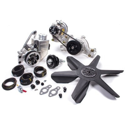 Drive Kit HTD SBC Crate P/S W/P & Alt w/Fan