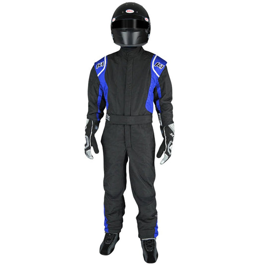 Suit Precision II 7X- Small Black/Blue