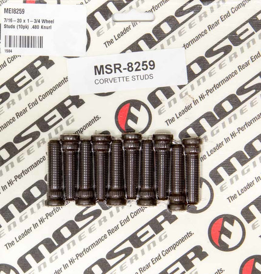 7/16-20 x 1-3/4 Wheel Studs (10pk) .480 Knurl